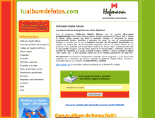 Tablet Screenshot of albumfotografico.tualbumdefotos.com